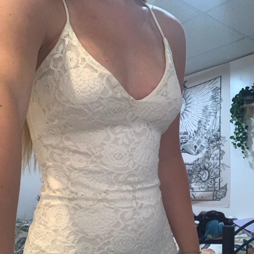 White Lace Dress🤍